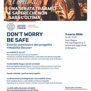“Don’t worry be safe”: a Bergamo il convegno che chiude un anno di Mobilità Sicura