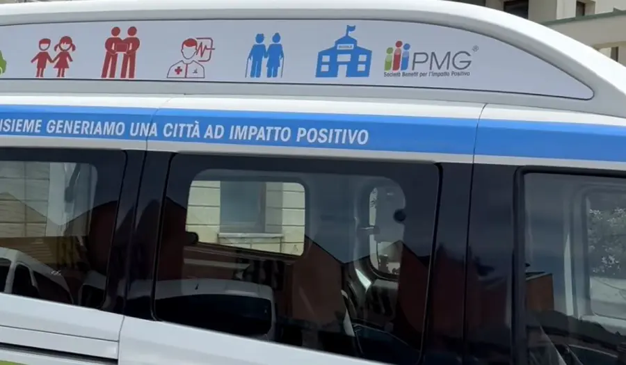 Bergamo, nuovo Doblò per i Pellicani al Villaggio degli Sposi