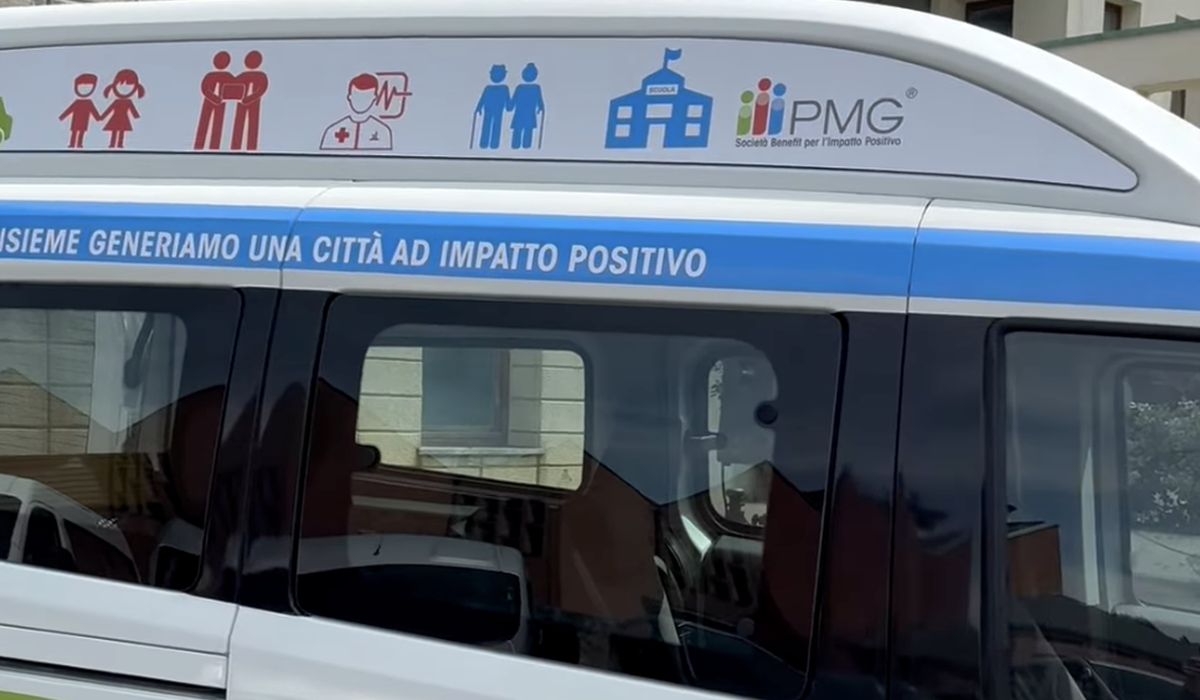 Bergamo, nuovo Doblò per i Pellicani al Villaggio degli Sposi